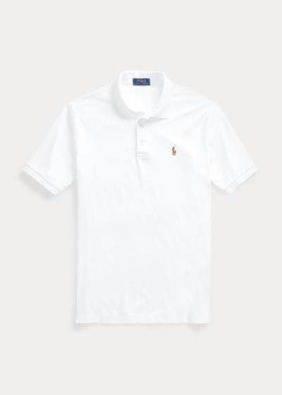 Men's Polo Ralph Lauren Soft Cotton All Fits Polo Shirts | 817306HQO